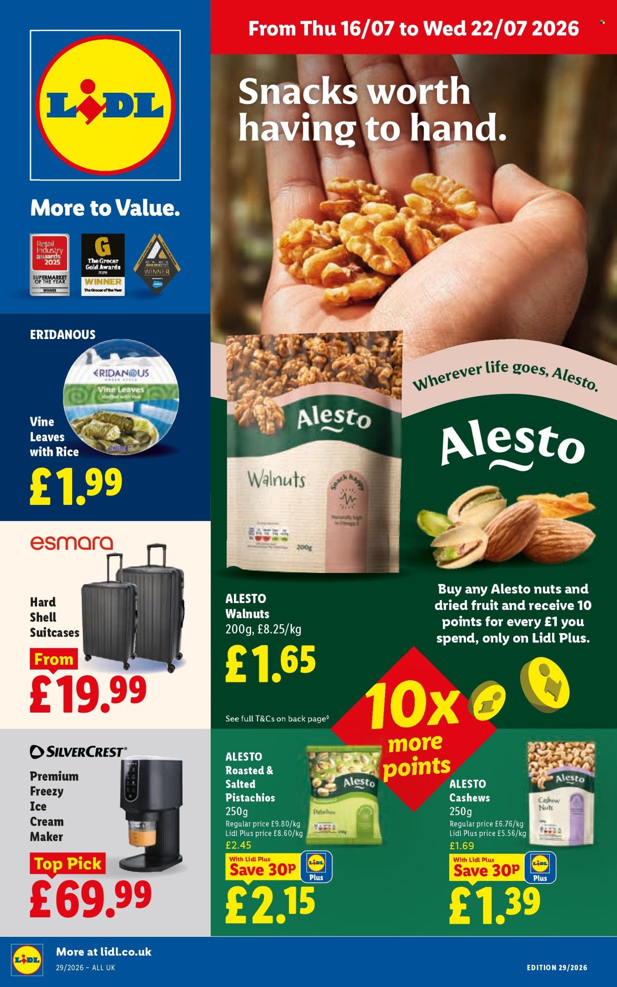 Lidl offer - 16/07/2026 - 22/07/2026. Page 1