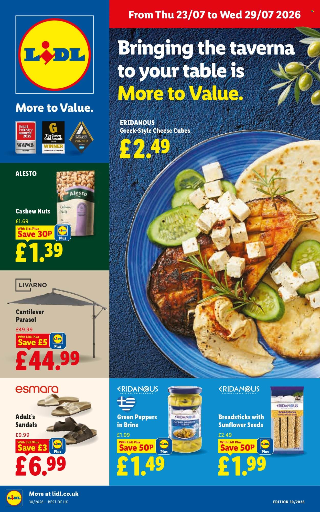 Lidl offer - 23/07/2026 - 29/07/2026. Page 1