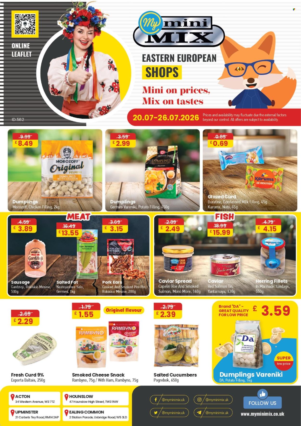 MyMINIMIX offer - 20/07/2026 - 26/07/2026. Page 1