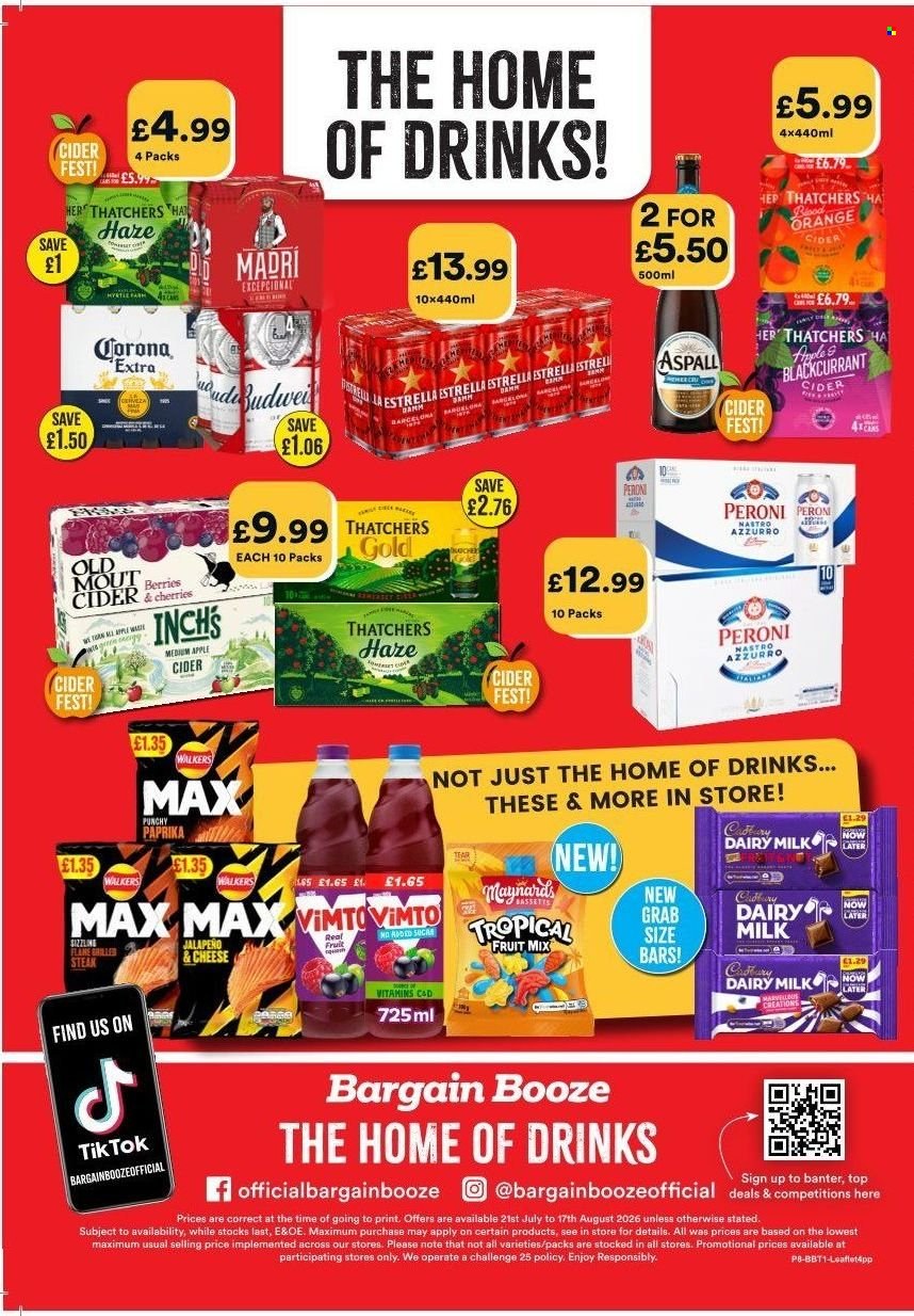 Bargain Booze offer - 21/07/2026 - 17/08/2026. Page 1
