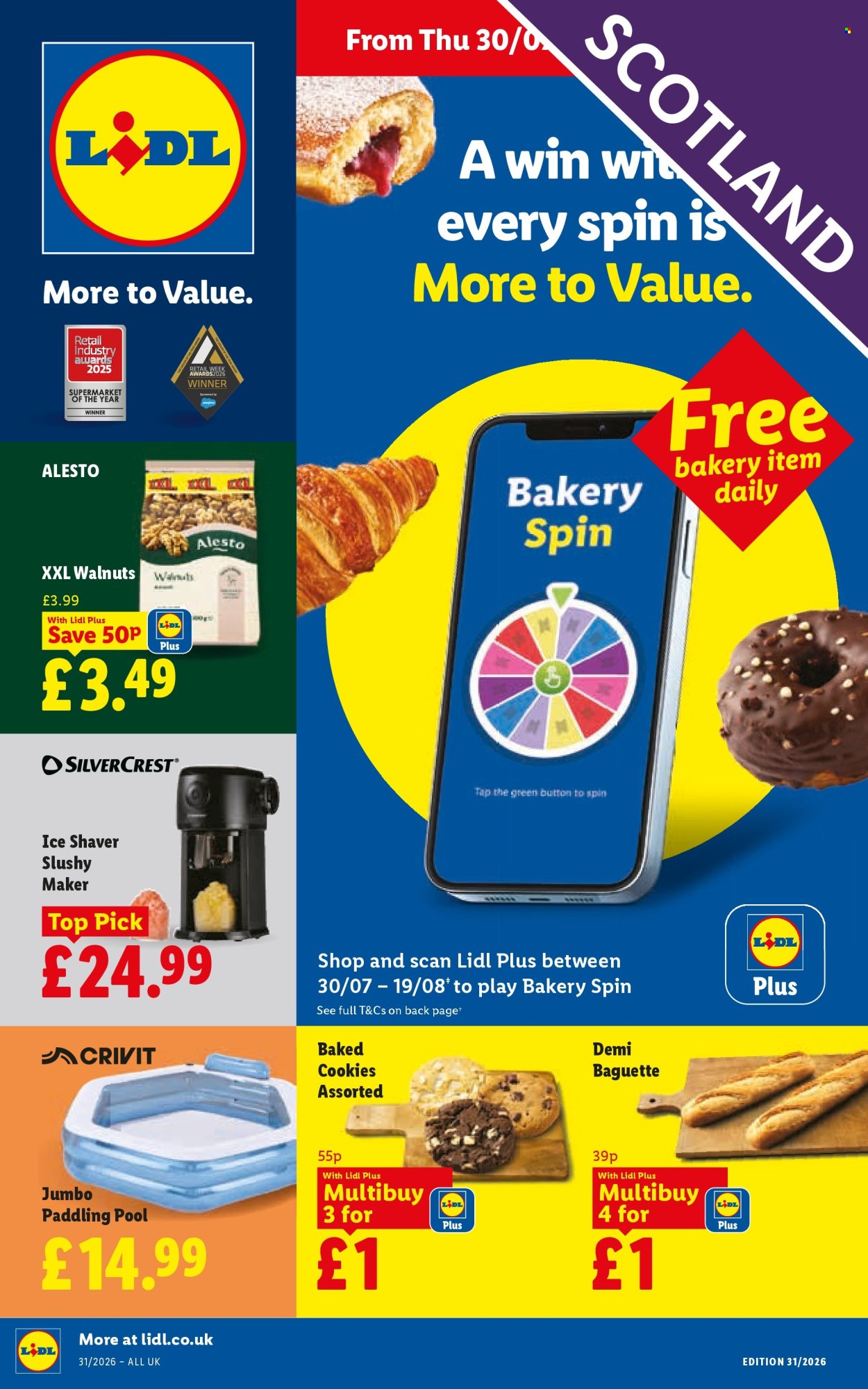 Lidl offer - 30/07/2026 - 05/08/2026. Page 1
