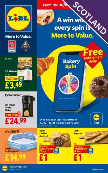 Lidl offer  - 30/07/2026 - 05/08/2026.