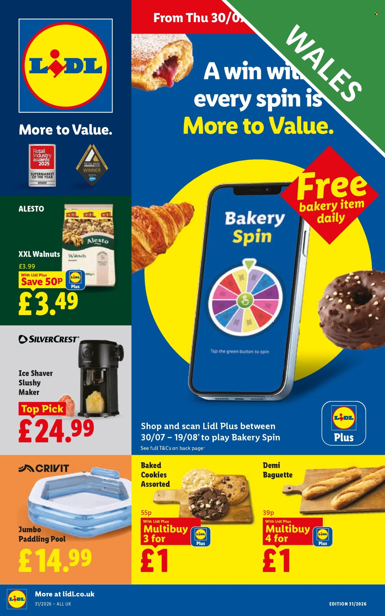 Lidl offer - 30/07/2026 - 05/08/2026. Page 1