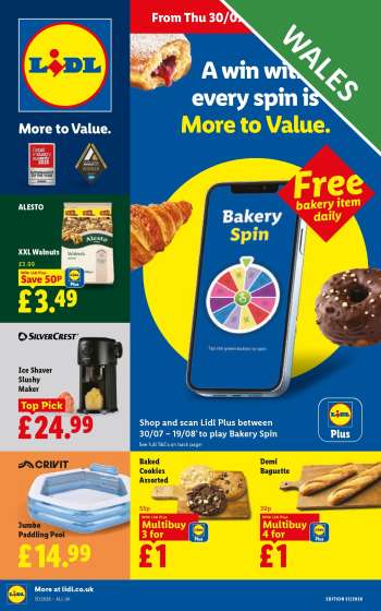 Lidl offer  - 30/07/2026 - 05/08/2026.