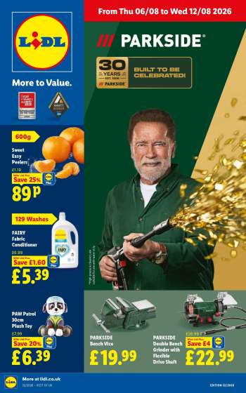 Lidl offer  - 06/08/2026 - 12/08/2026.