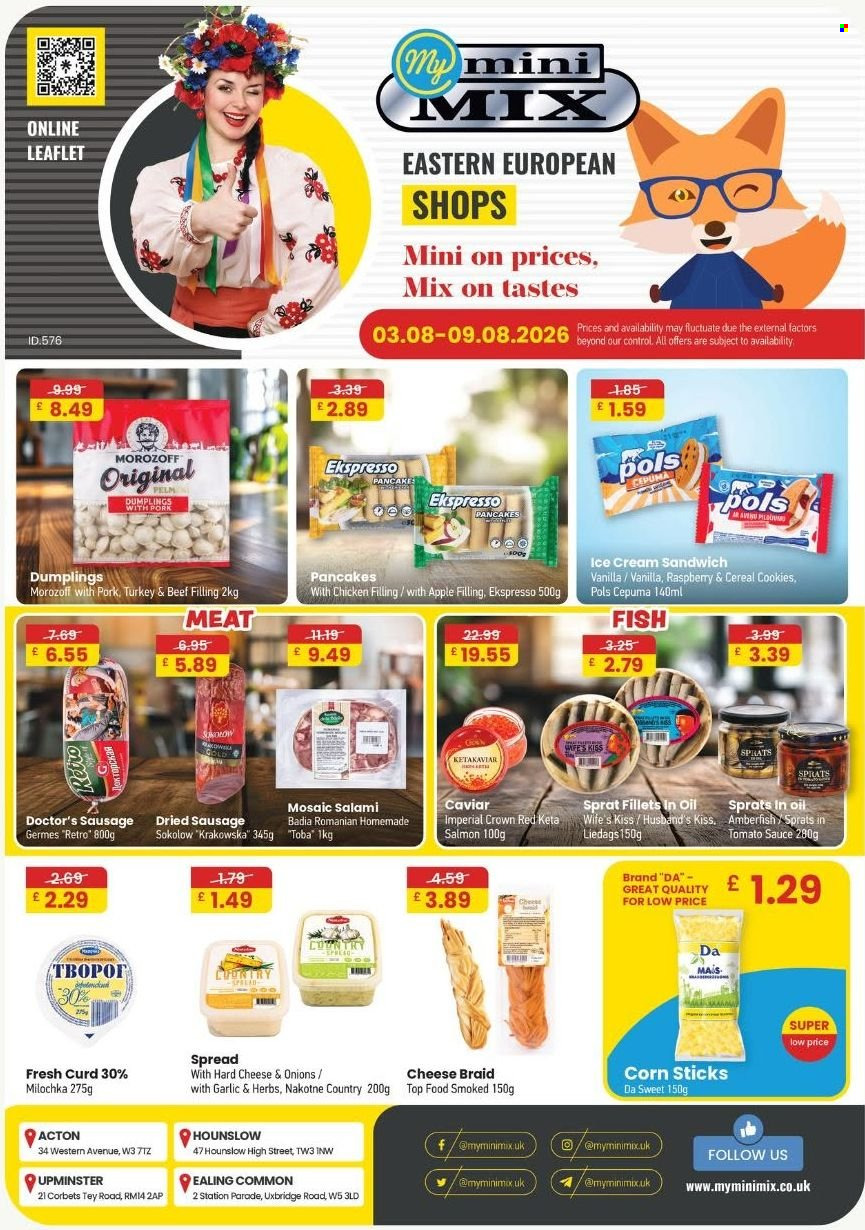 MyMINIMIX offer - 03/08/2026 - 09/08/2026. Page 1