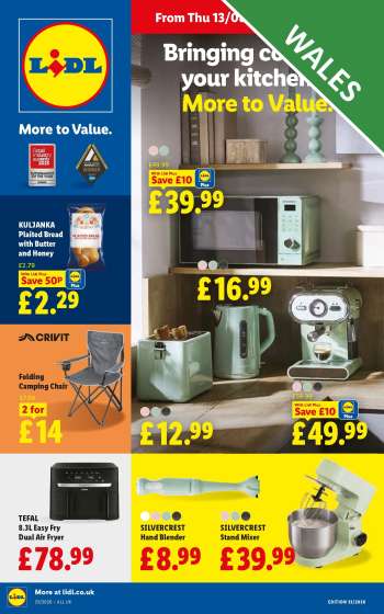 Lidl offer  - 13/08/2026 - 19/08/2026.