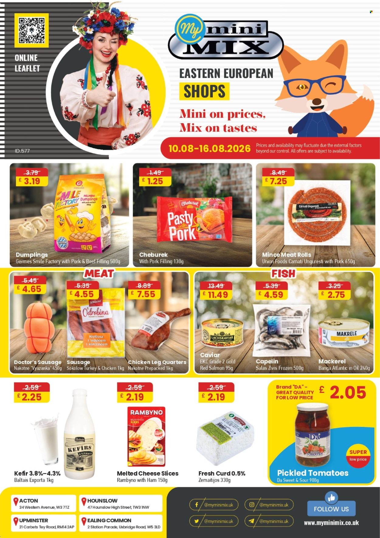 MyMINIMIX offer - 10/08/2026 - 16/08/2026. Page 1