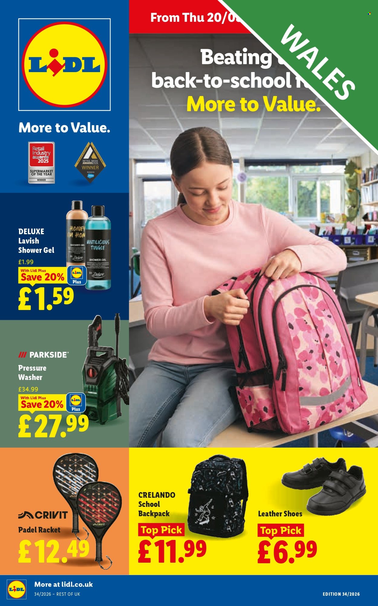 Lidl offer - 20/08/2026 - 26/08/2026. Page 1