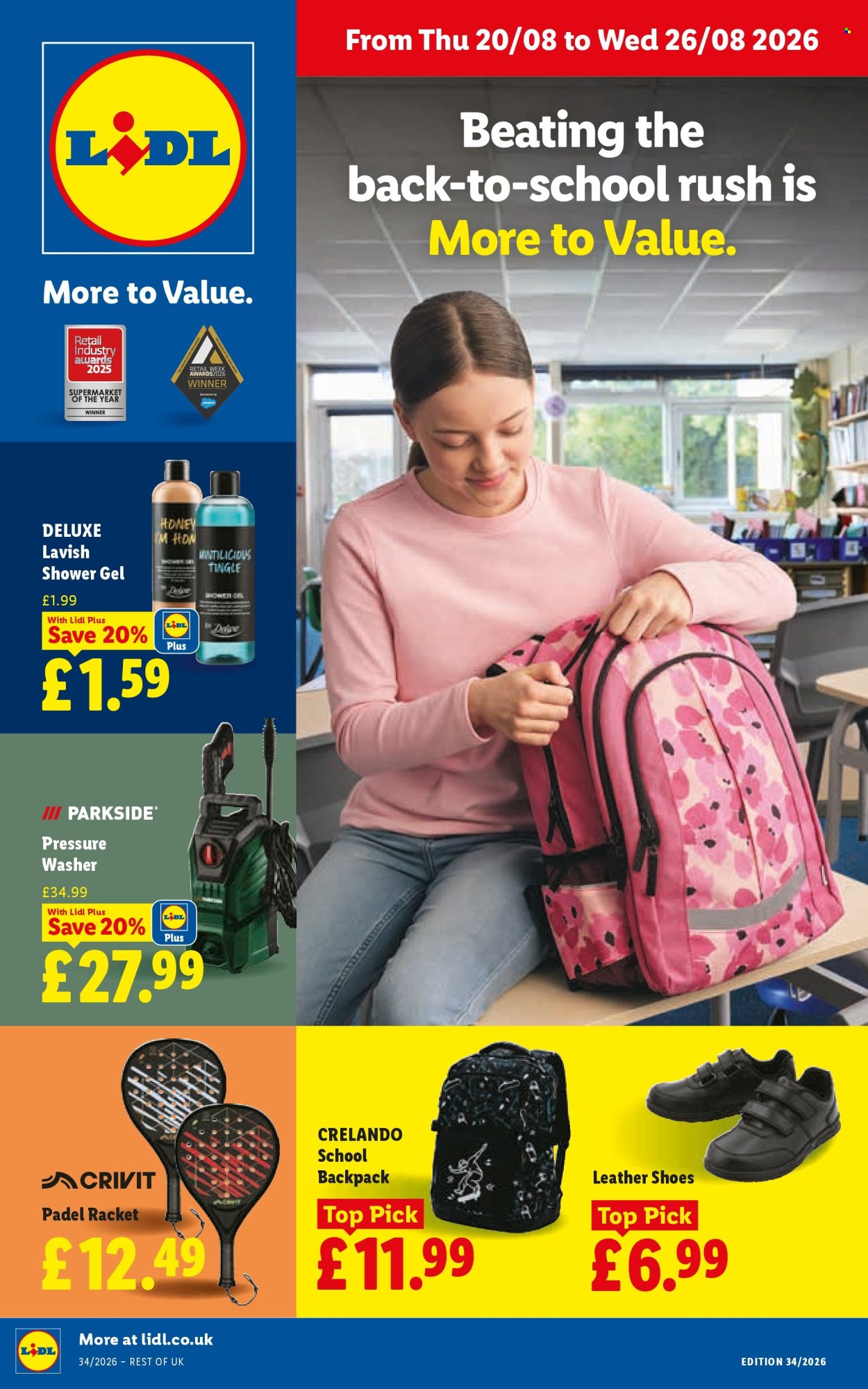 Lidl offer - 20/08/2026 - 26/08/2026. Page 1