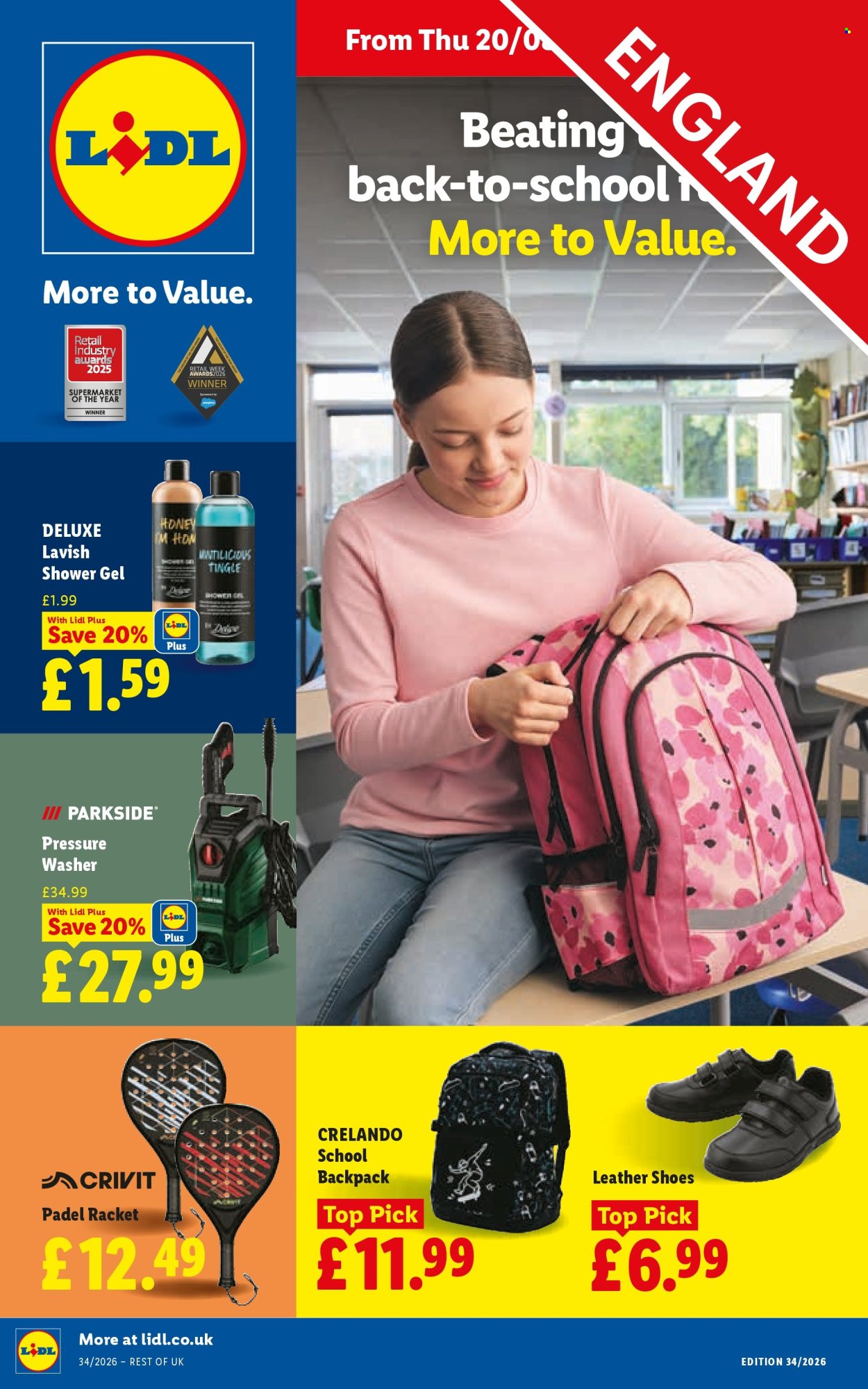 Lidl offer - 20/08/2026 - 26/08/2026. Page 1