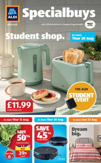 Aldi offer  - 20/08/2026 - 26/08/2026.