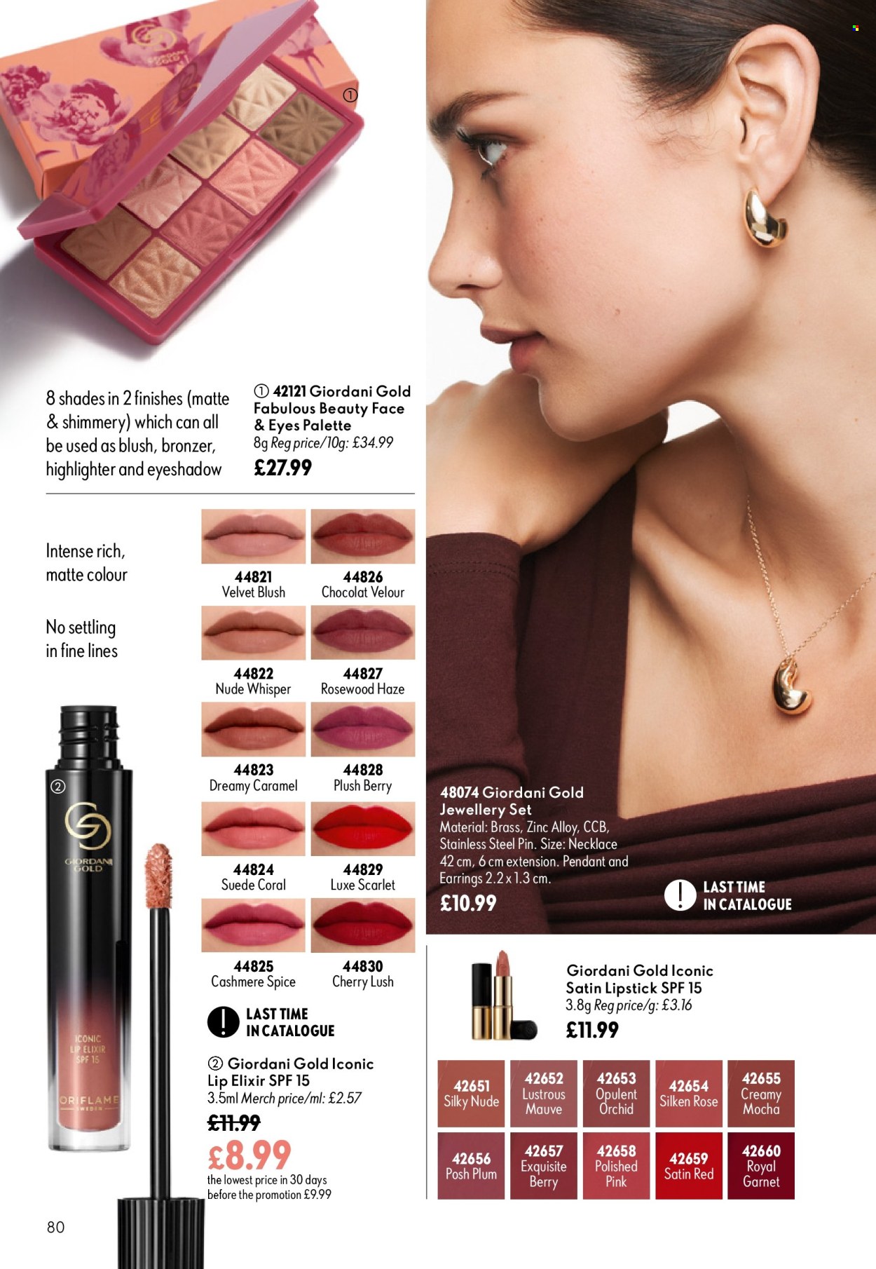 Oriflame offer - 19/08/2026 - 08/09/2026. Page 80