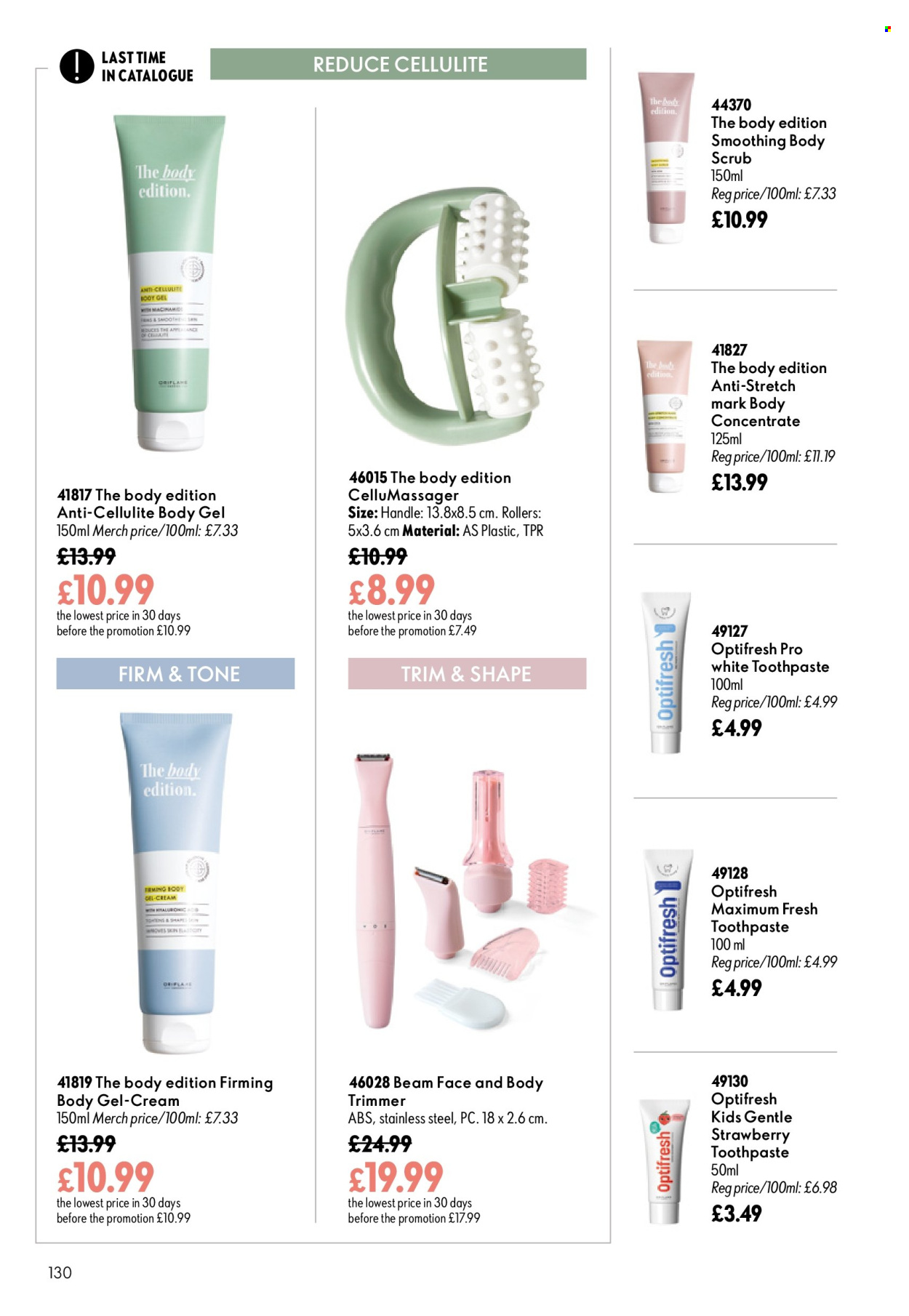 Oriflame offer - 19/08/2026 - 08/09/2026. Page 130