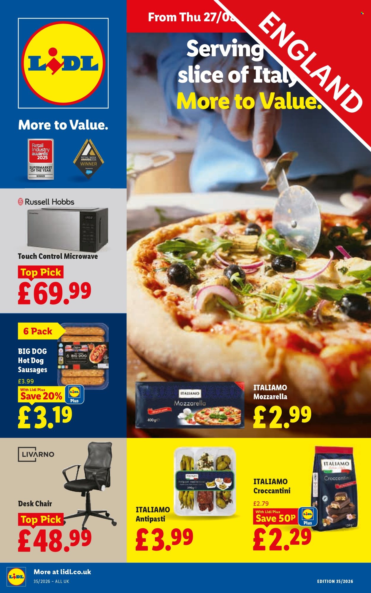 Lidl offer - 27/08/2026 - 02/09/2026. Page 1