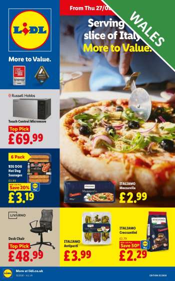 Lidl offer  - 27/08/2026 - 02/09/2026.