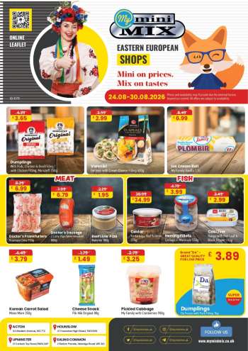 MyMINIMIX offer  - 24/08/2026 - 30/08/2026.