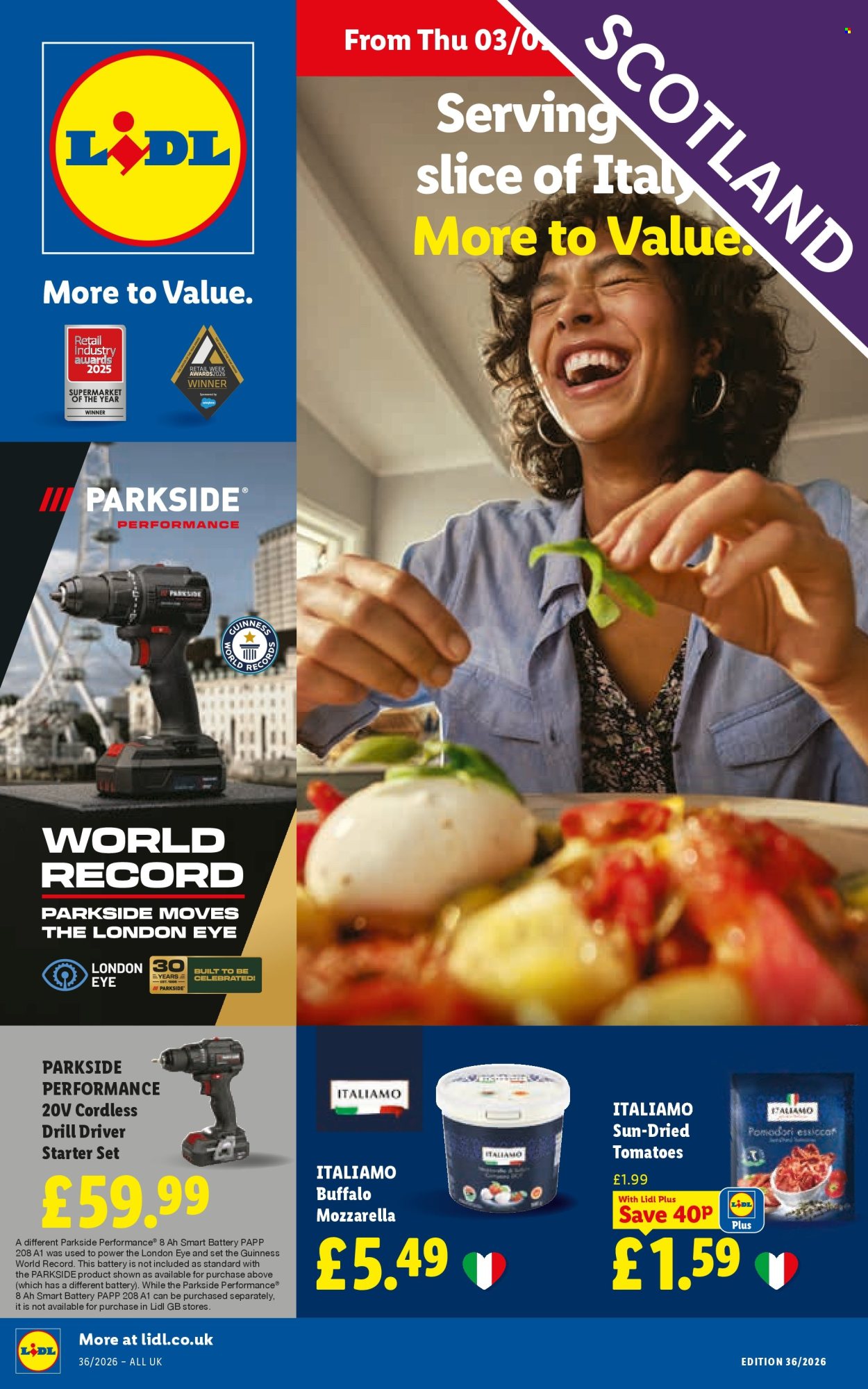 Lidl offer - 03/09/2026 - 09/09/2026. Page 1