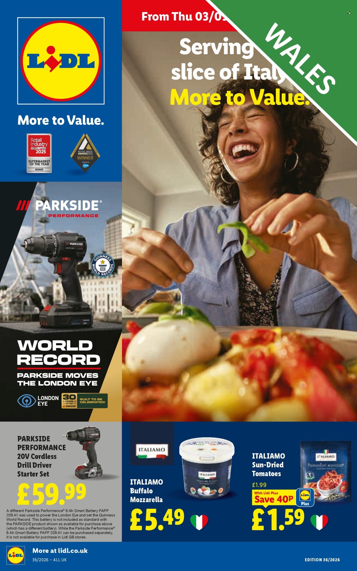 Lidl offer - 03/09/2026 - 09/09/2026. Page 1