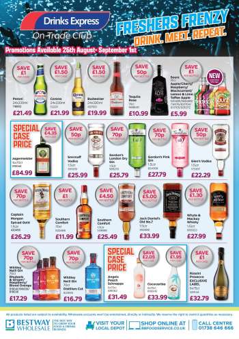 Bestway offer  - 26/08/2026 - 01/09/2026.