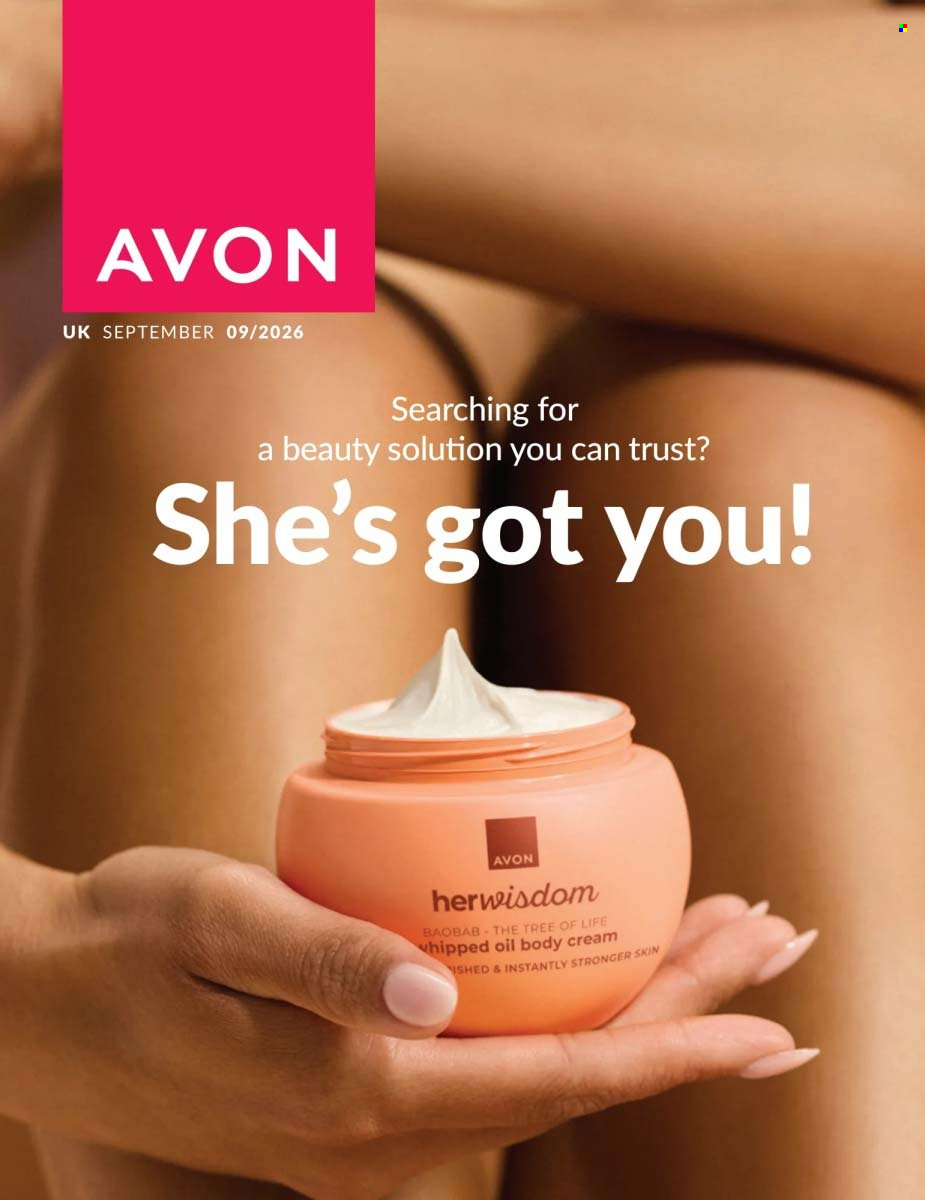 Avon offer - 01/09/2026 - 30/09/2026. Page 1
