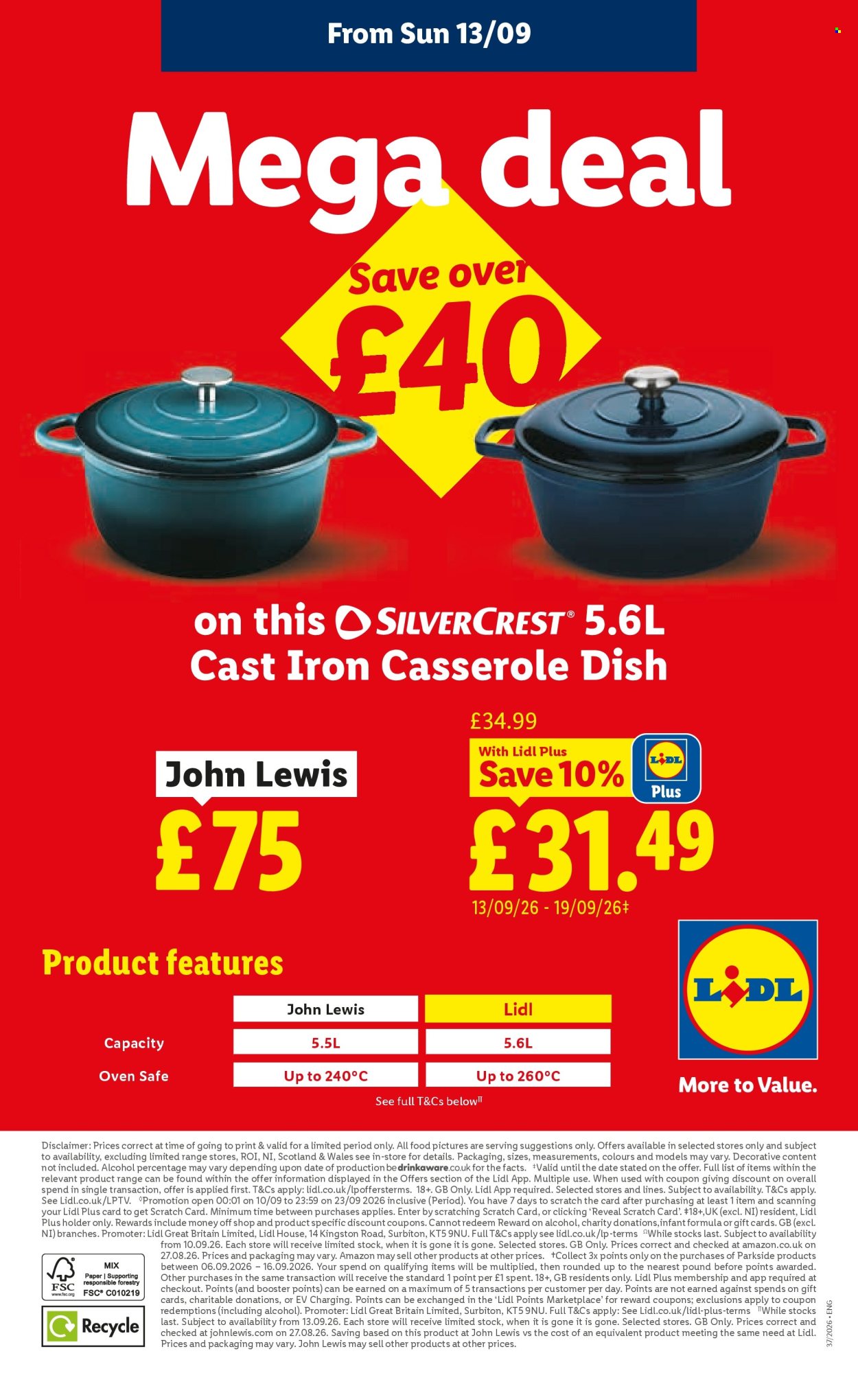 Lidl offer - 10/09/2026 - 16/09/2026. Page 9