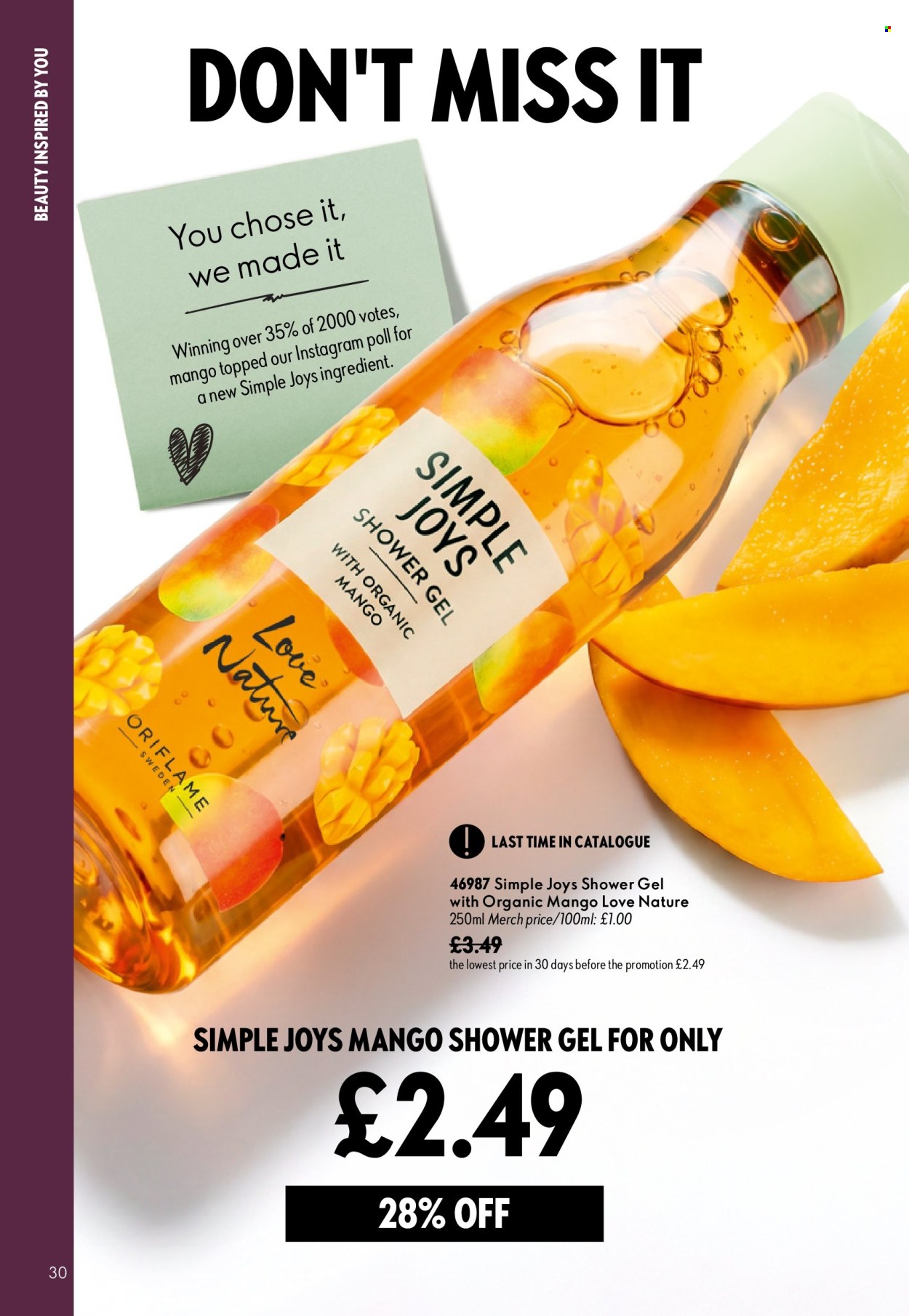Oriflame offer - 09/09/2026 - 29/09/2026. Page 30
