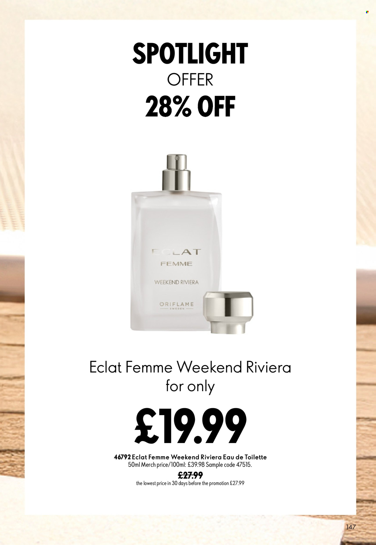Oriflame offer - 09/09/2026 - 29/09/2026. Page 147