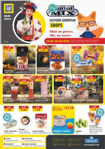 MyMINIMIX offer  - 14/09/2026 - 20/09/2026.