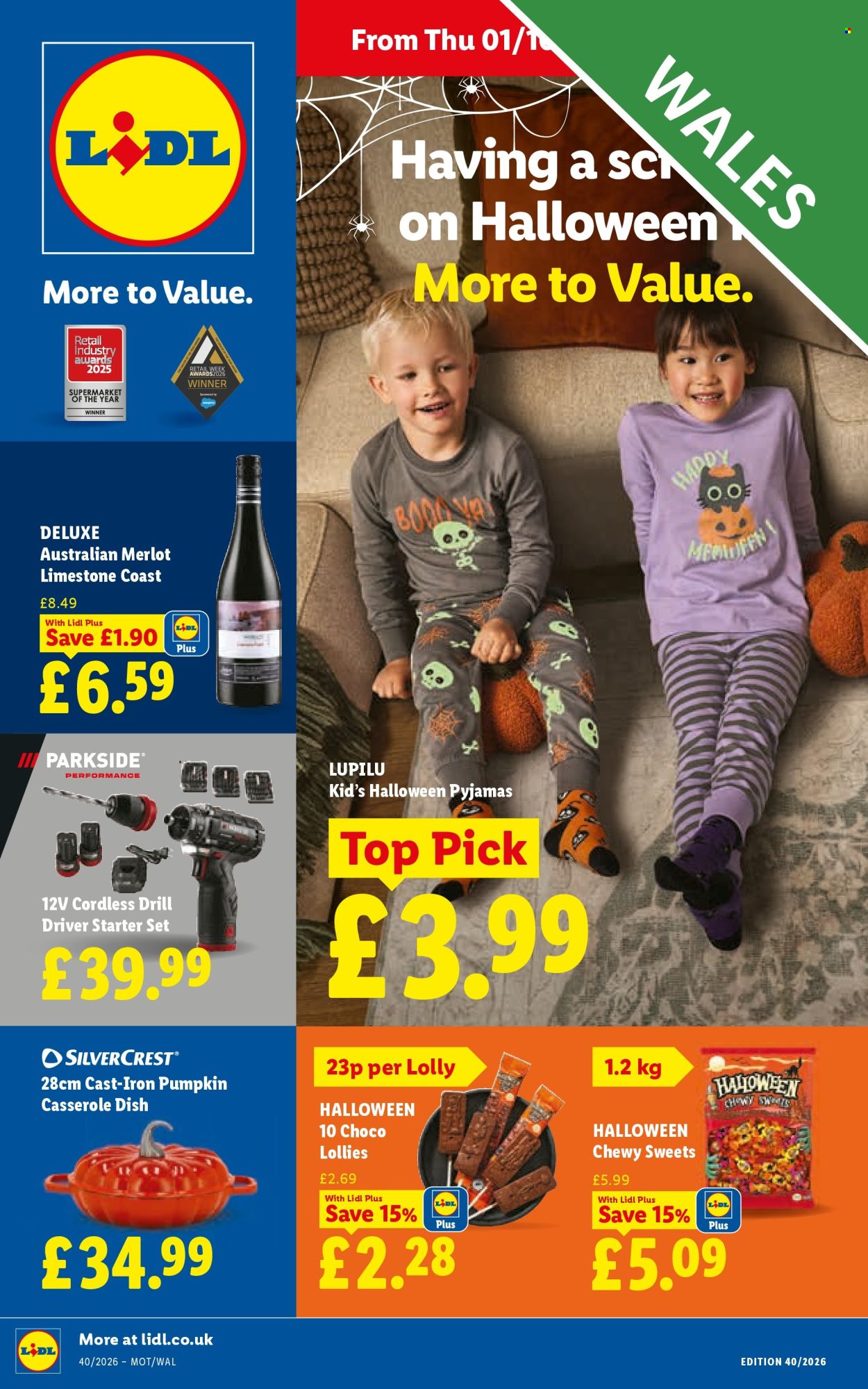 Lidl offer - 01/10/2026 - 07/10/2026. Page 1