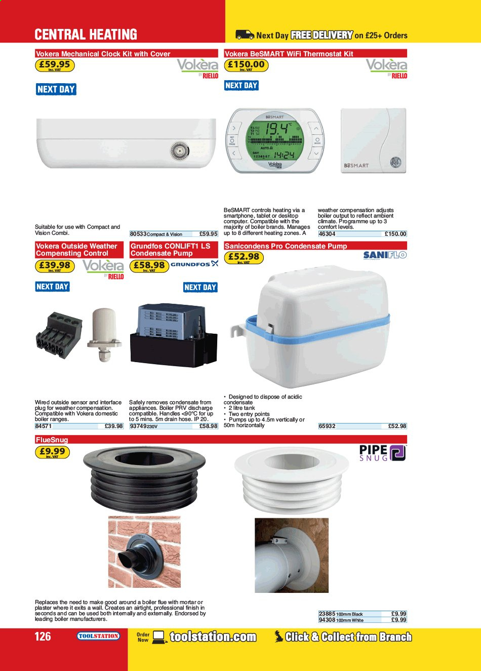 thumbnail - Toolstation offer  - Sales products - pipe, plaster, pump. Page 126.