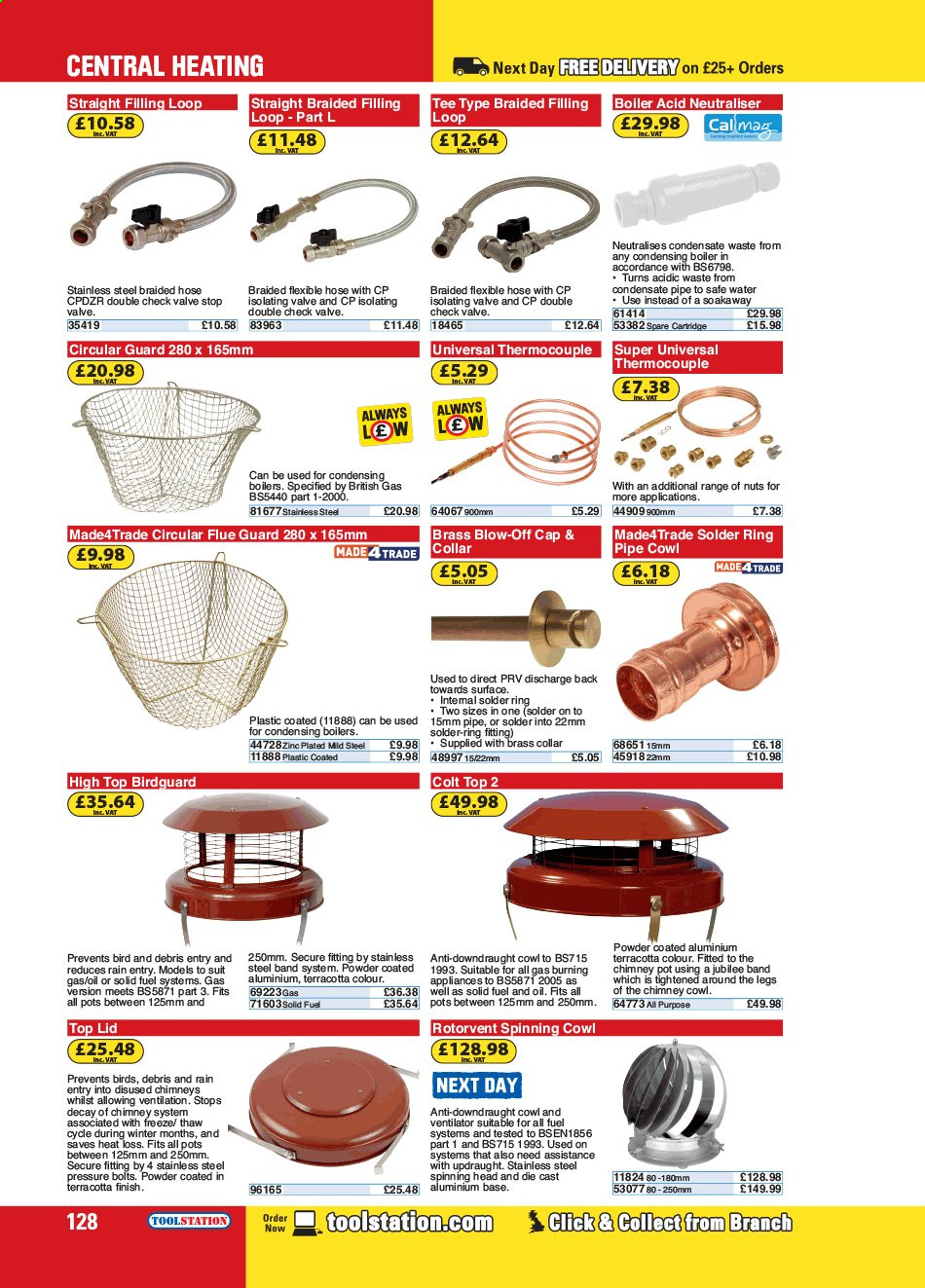 thumbnail - Toolstation offer  - Sales products - pipe. Page 128.