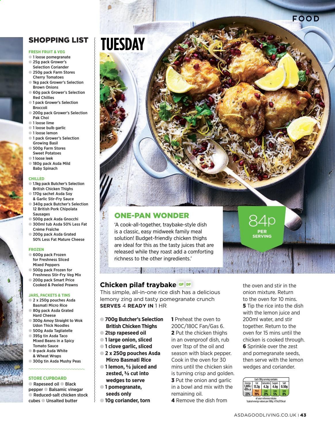 ASDA offer. Page 43