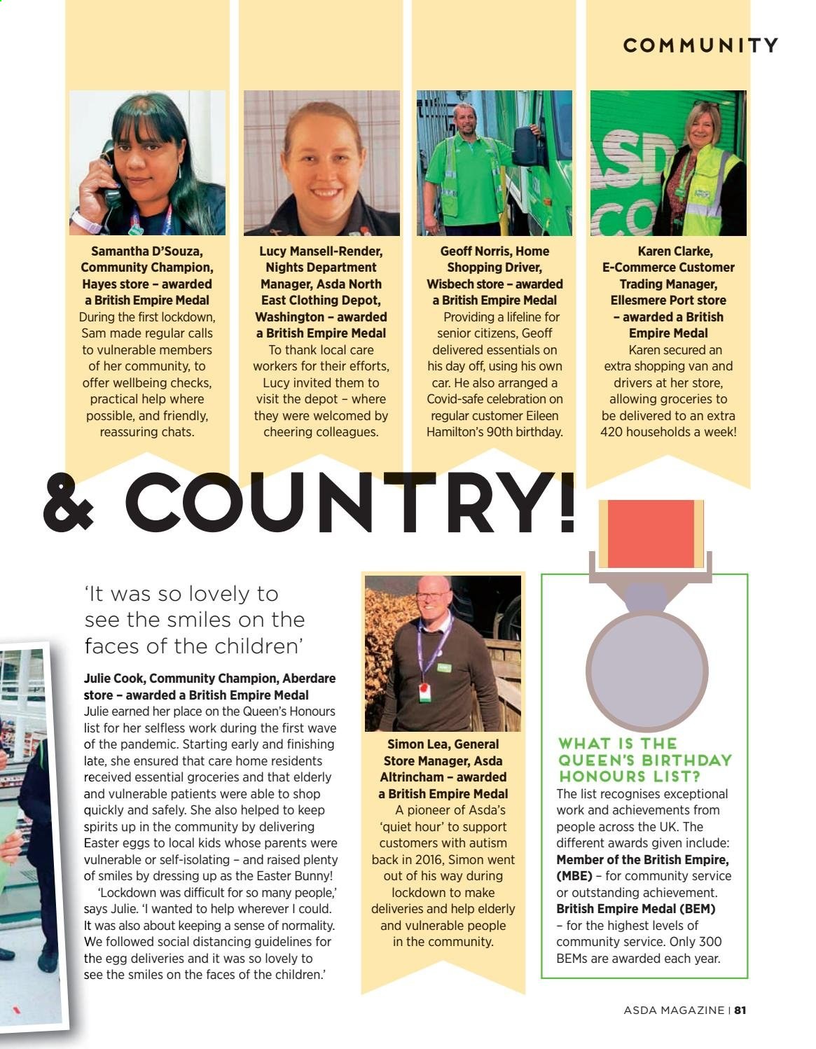 ASDA offer. Page 81