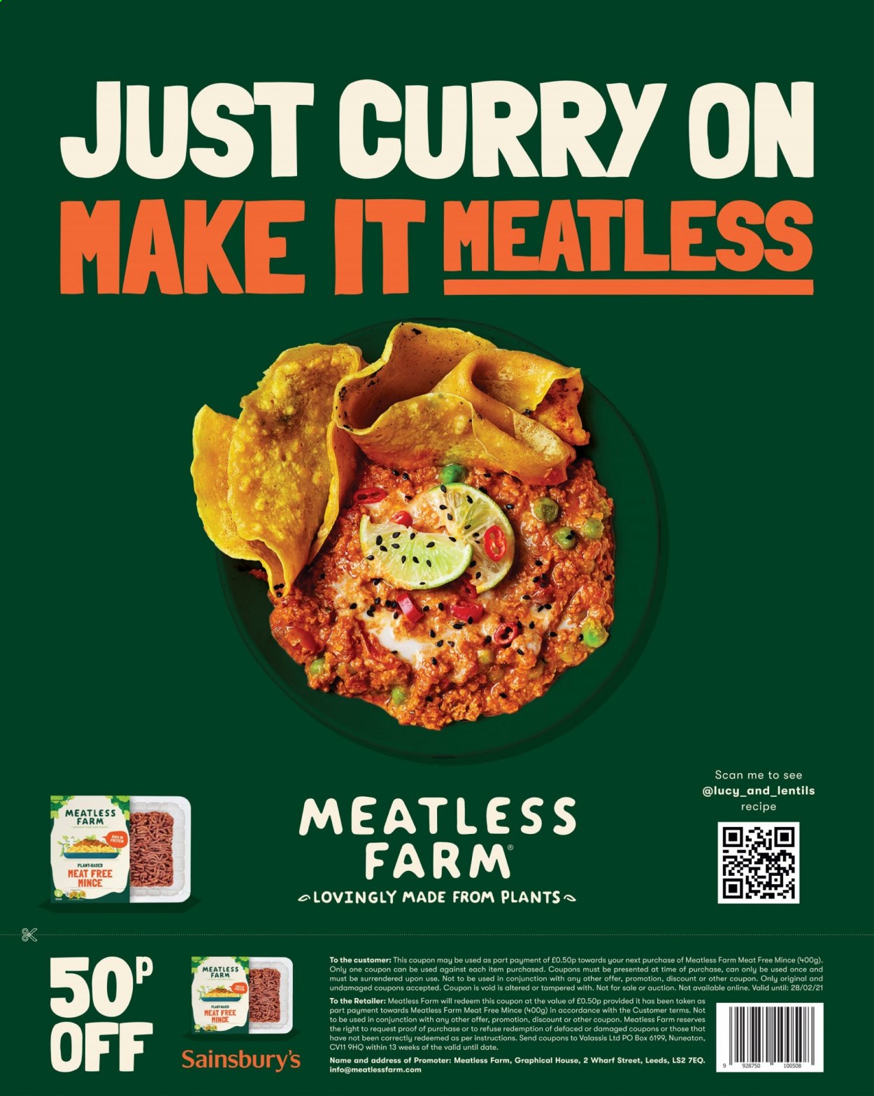 Sainsbury's offer - 01/01/2021 - 31/01/2021. Page 12