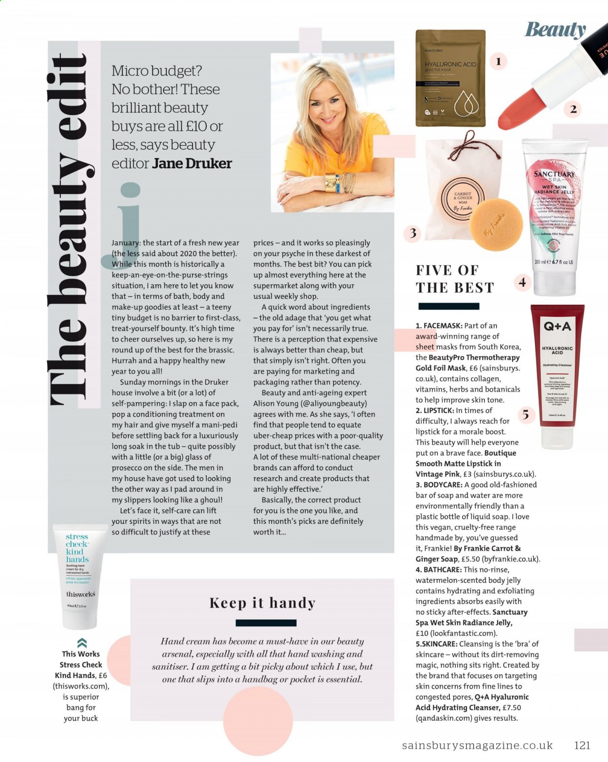 Sainsbury's offer - 01/01/2021 - 31/01/2021. Page 123