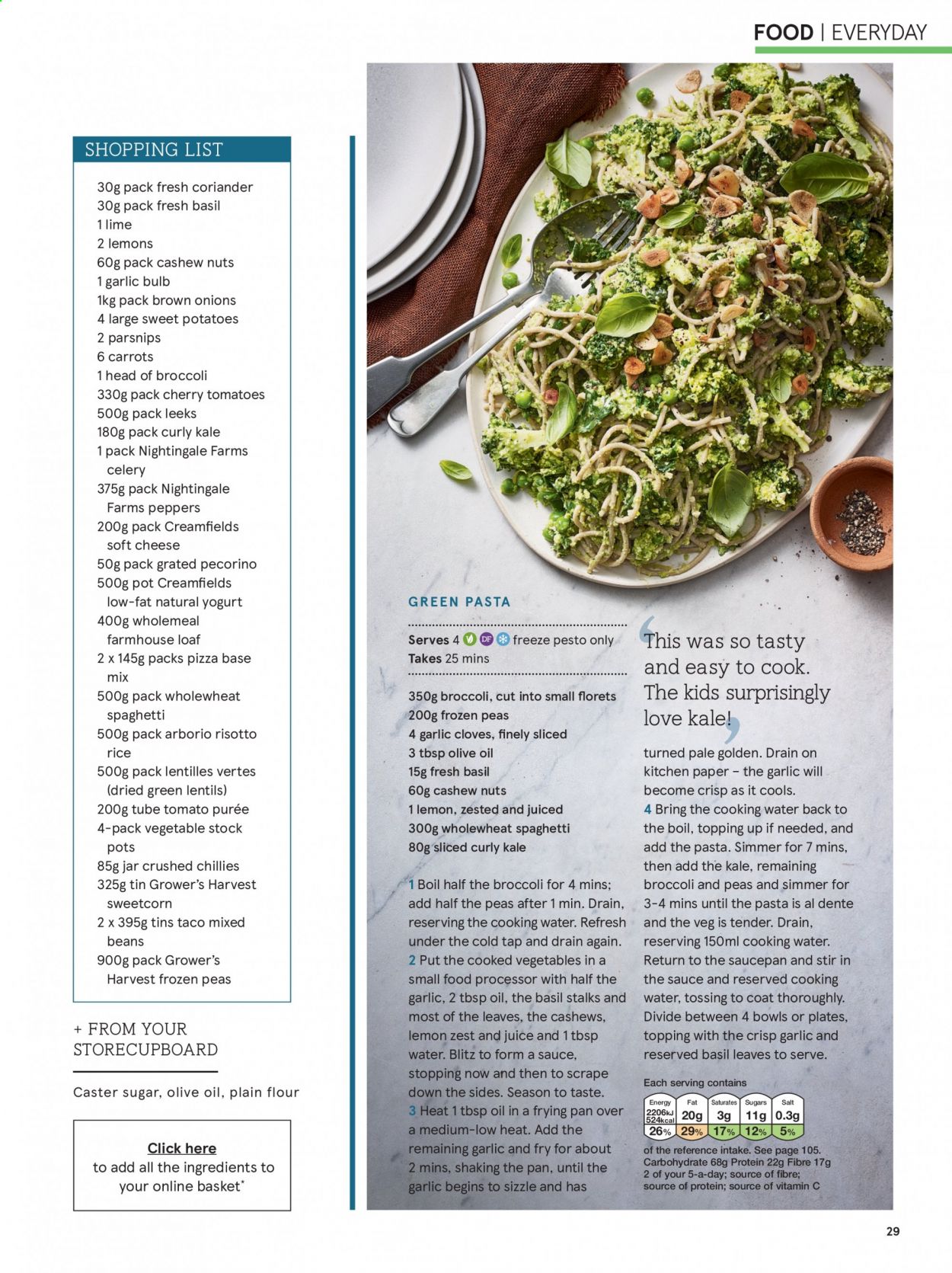 Tesco offer. Page 29