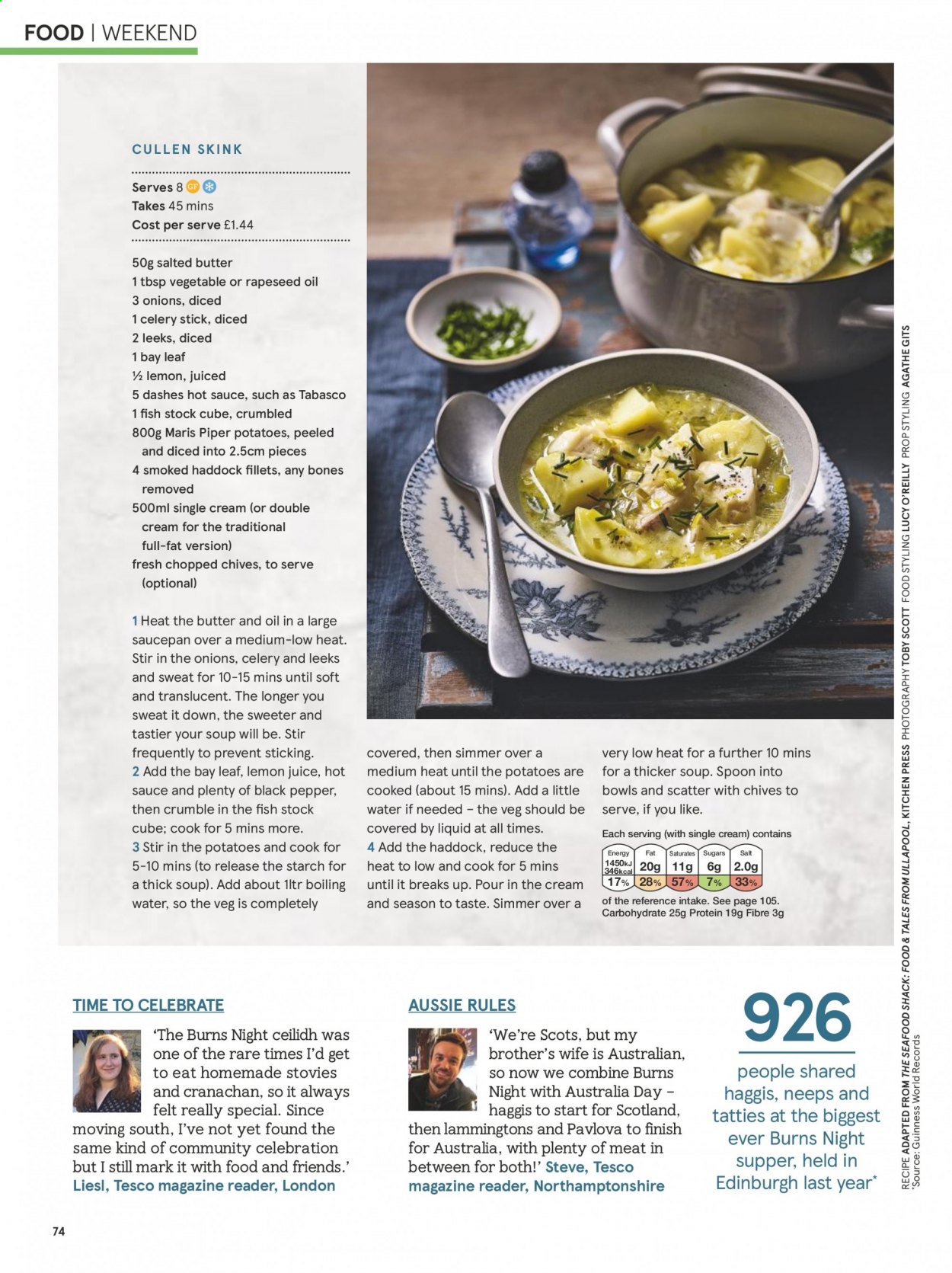 Tesco offer. Page 74