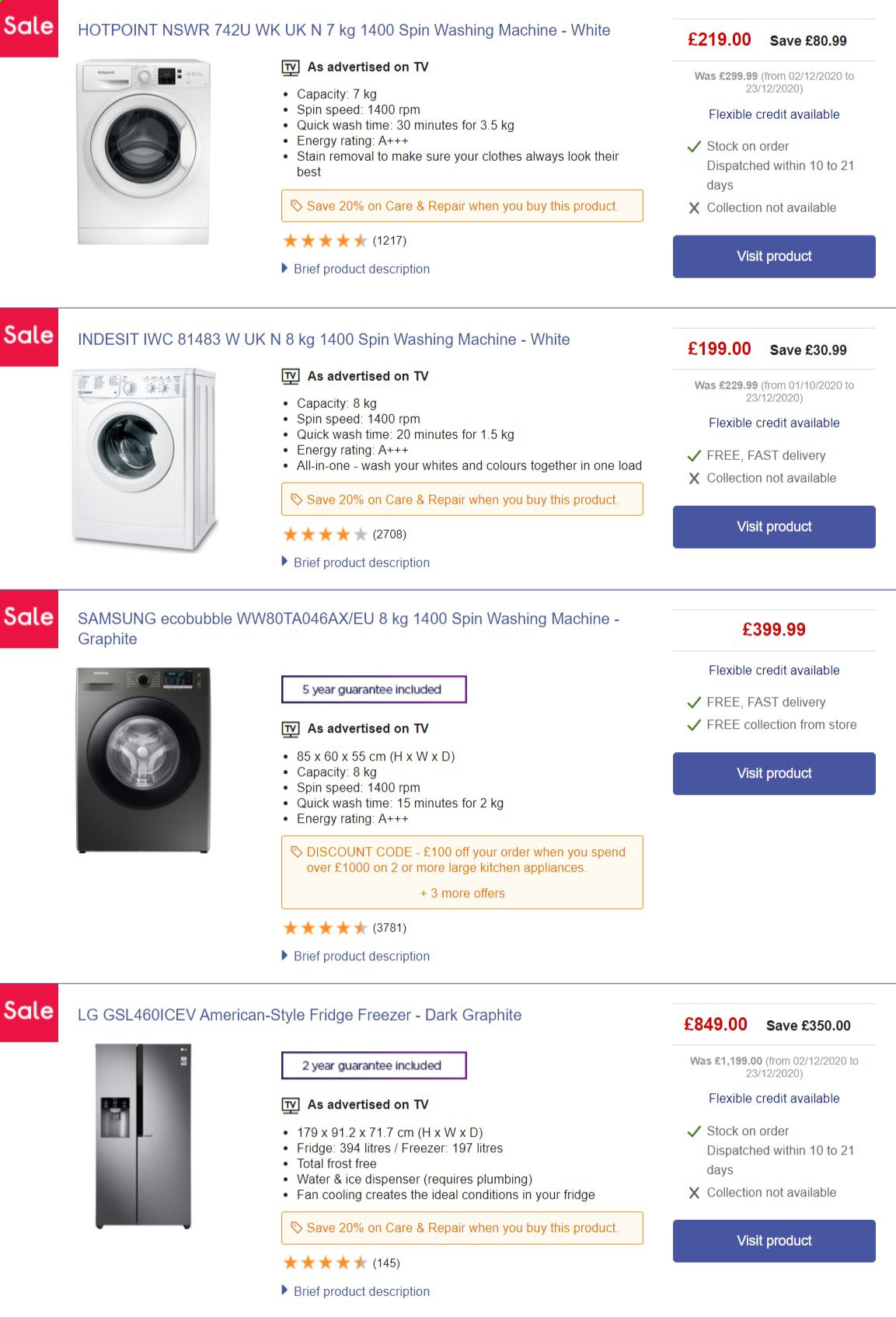 thumbnail - Currys PC World offer - 09/01/2021 - 15/01/2021.
