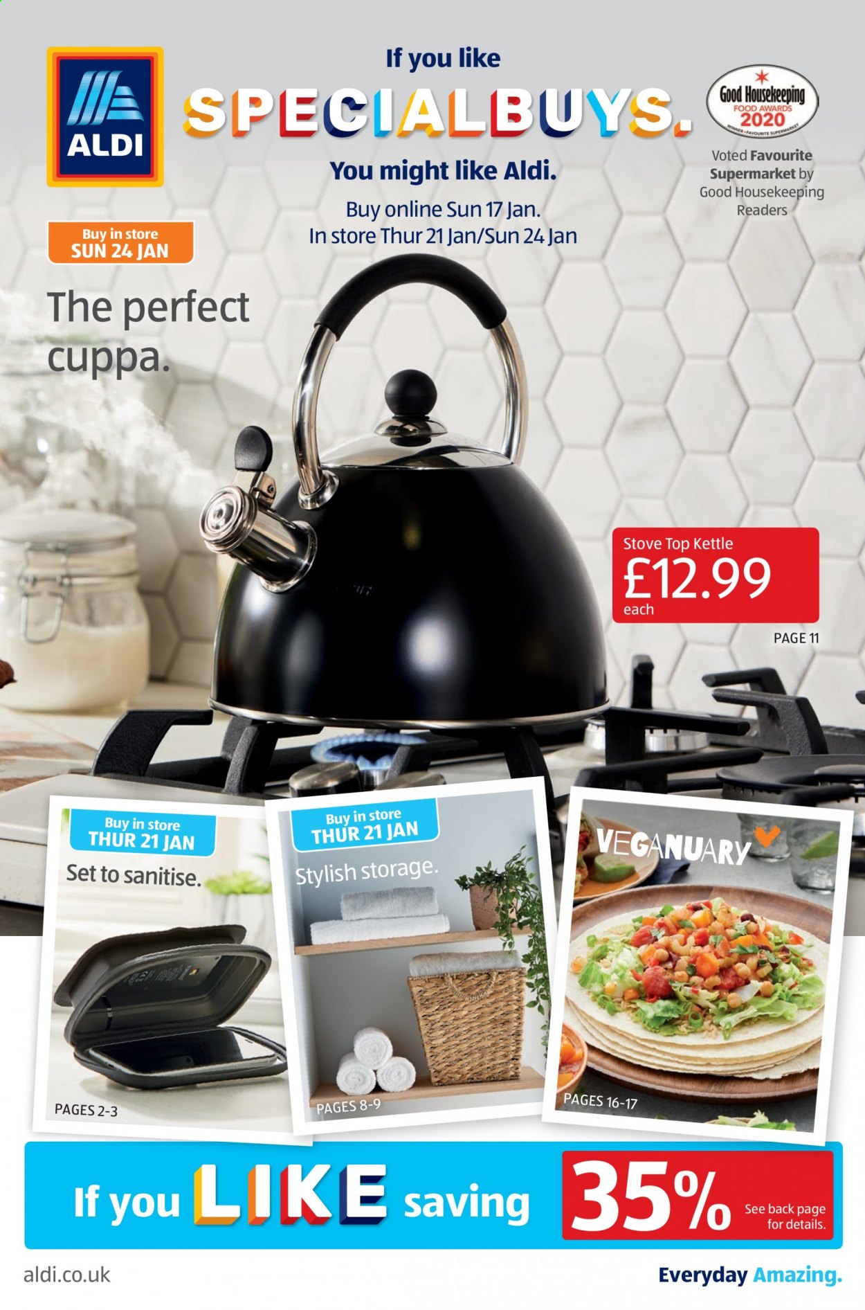 Aldi offer - 17/01/2021 - 24/01/2021. Page 1