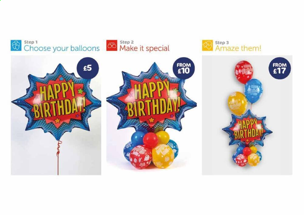 thumbnail - The Original Factory Shop offer  - Sales products - balloons. Page 4.