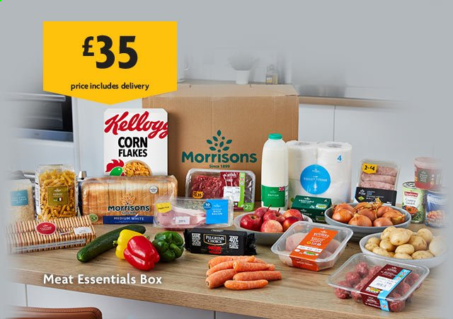 thumbnail - Morrisons offer  - Sales products - corn flakes. Page 1.