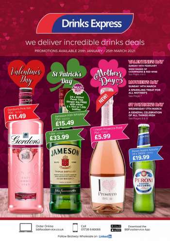 Bestway offer  - 29.1.2021 - 25.3.2021.