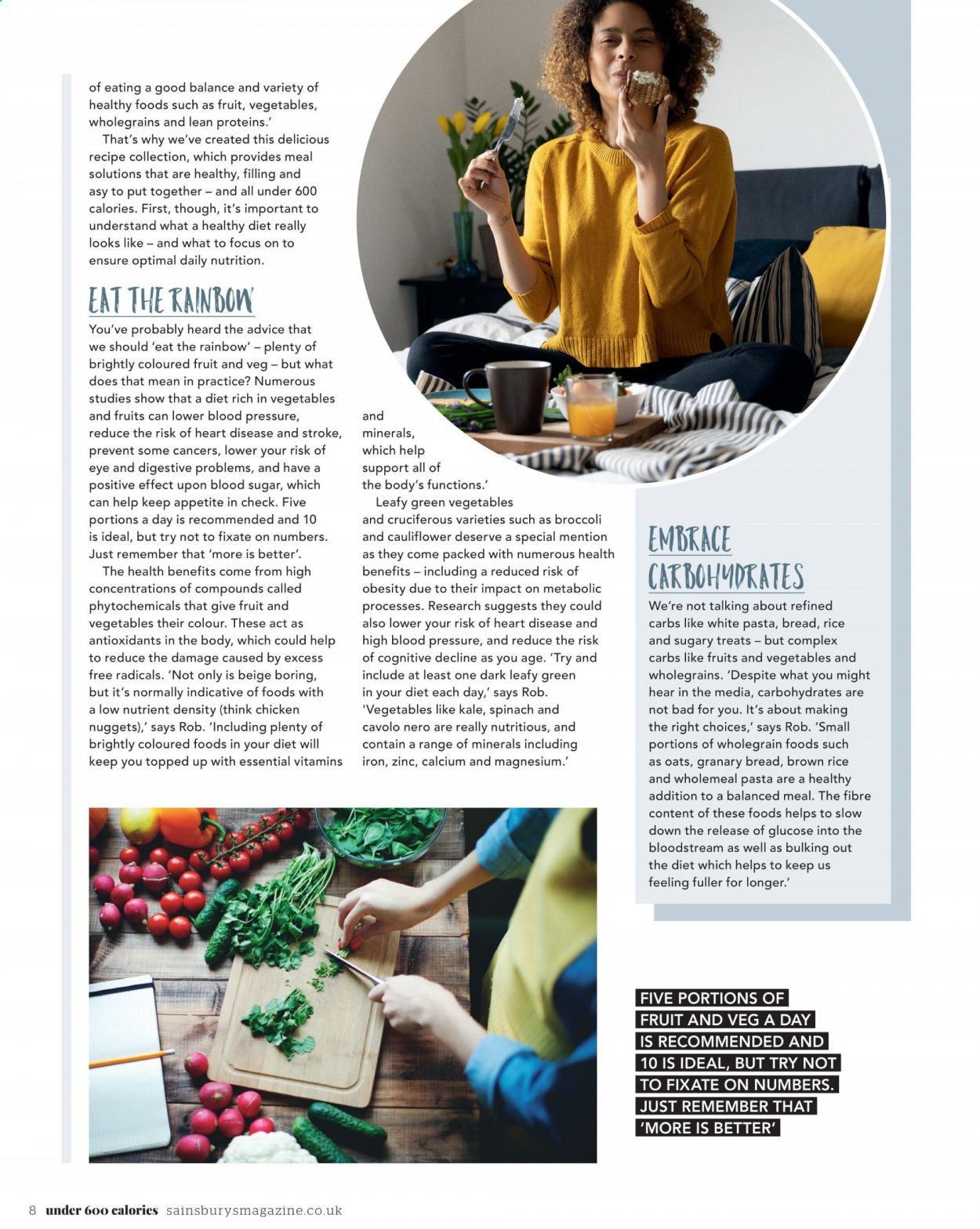 Sainsbury's offer. Page 8