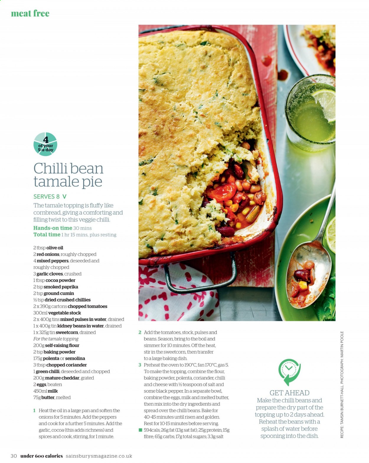 Sainsbury's offer. Page 30