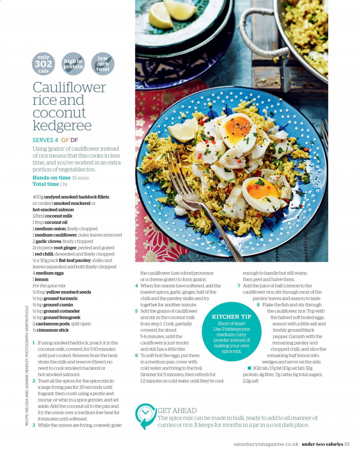 Sainsbury's offer. Page 35