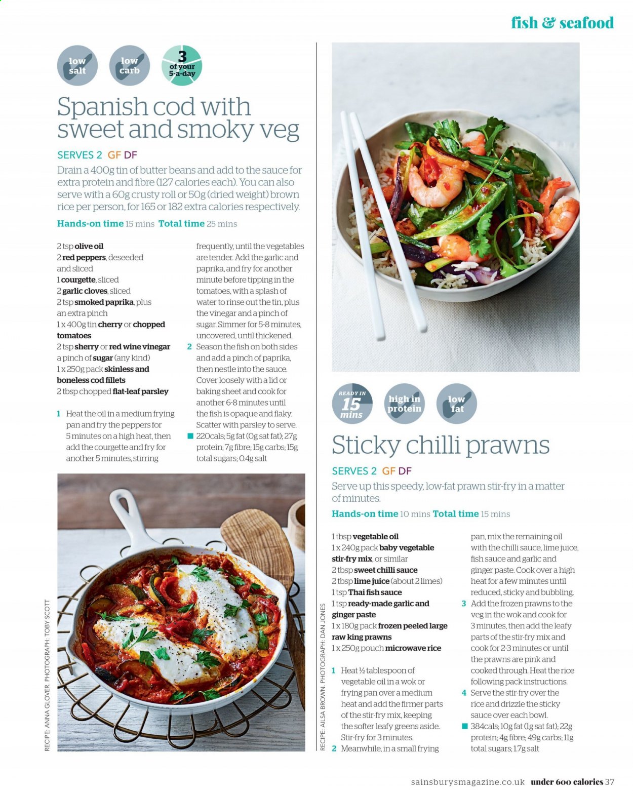Sainsbury's offer. Page 37