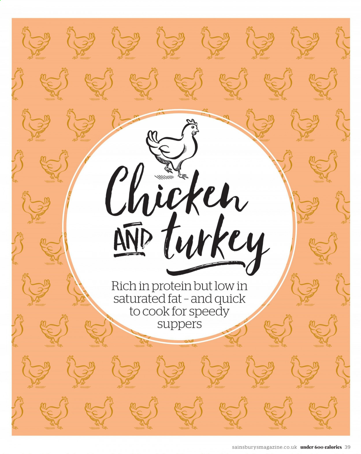 Sainsbury's offer. Page 39