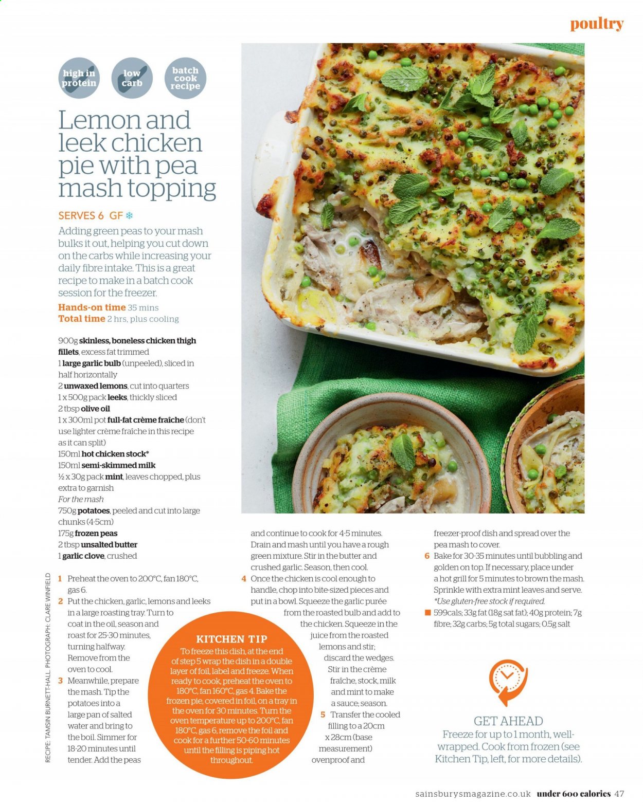 Sainsbury's offer. Page 47