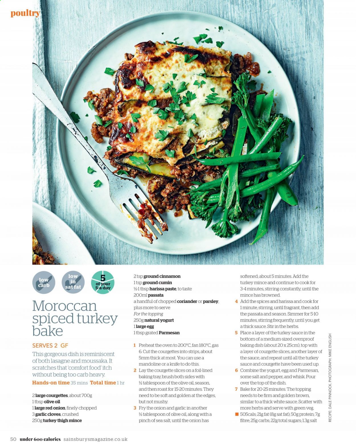 Sainsbury's offer. Page 50
